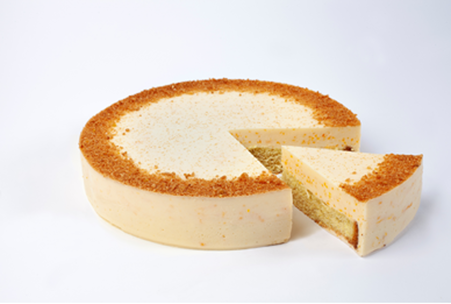 Deserta torte "Burkāniņš" 1,25 kg (sagriezta, 10gab.)